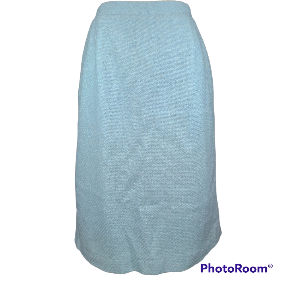 Tan Jay wool blend made in U.S.A pencil skirt